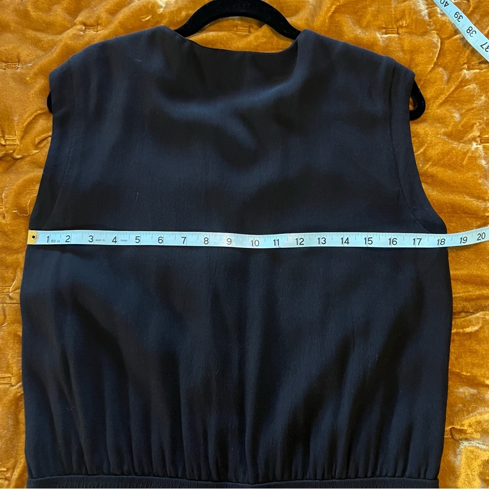 J Crew Black Crepe Jumpsuit 8 - Picture 10 of 13